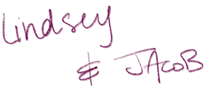 Lindsey & Jacob signature